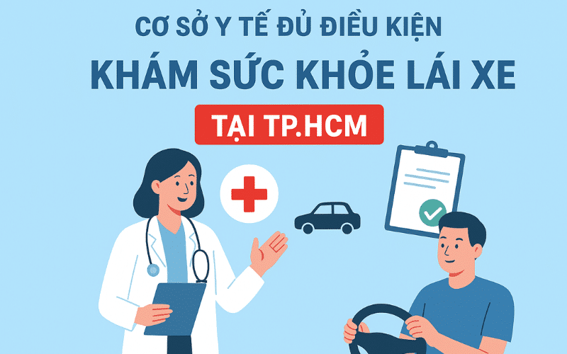 Danh Sách Cơ Sở Đủ Điều Kiện Khám Sức Khỏe Lái Xe Ngày 22/08/2026