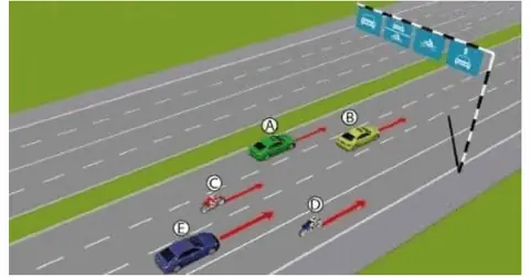 Bộ 250 Câu Hỏi Thi Sát Hạch Lái Xe Hạng A, A1 Năm 2026 Cau 239 hinh minh hoa