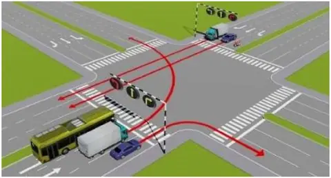 Bộ 600 Câu Hỏi Ôn Thi Lý Thuyết Giấy Phép Lái Xe Cơ Giới Đường Bộ Hình minh họa câu 560
